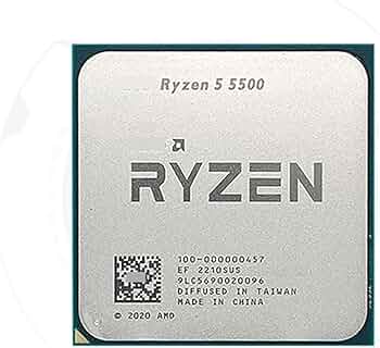 Amazon | コンピューター アクセサリー AMD Ryzen5 5500 CPU R5 5500