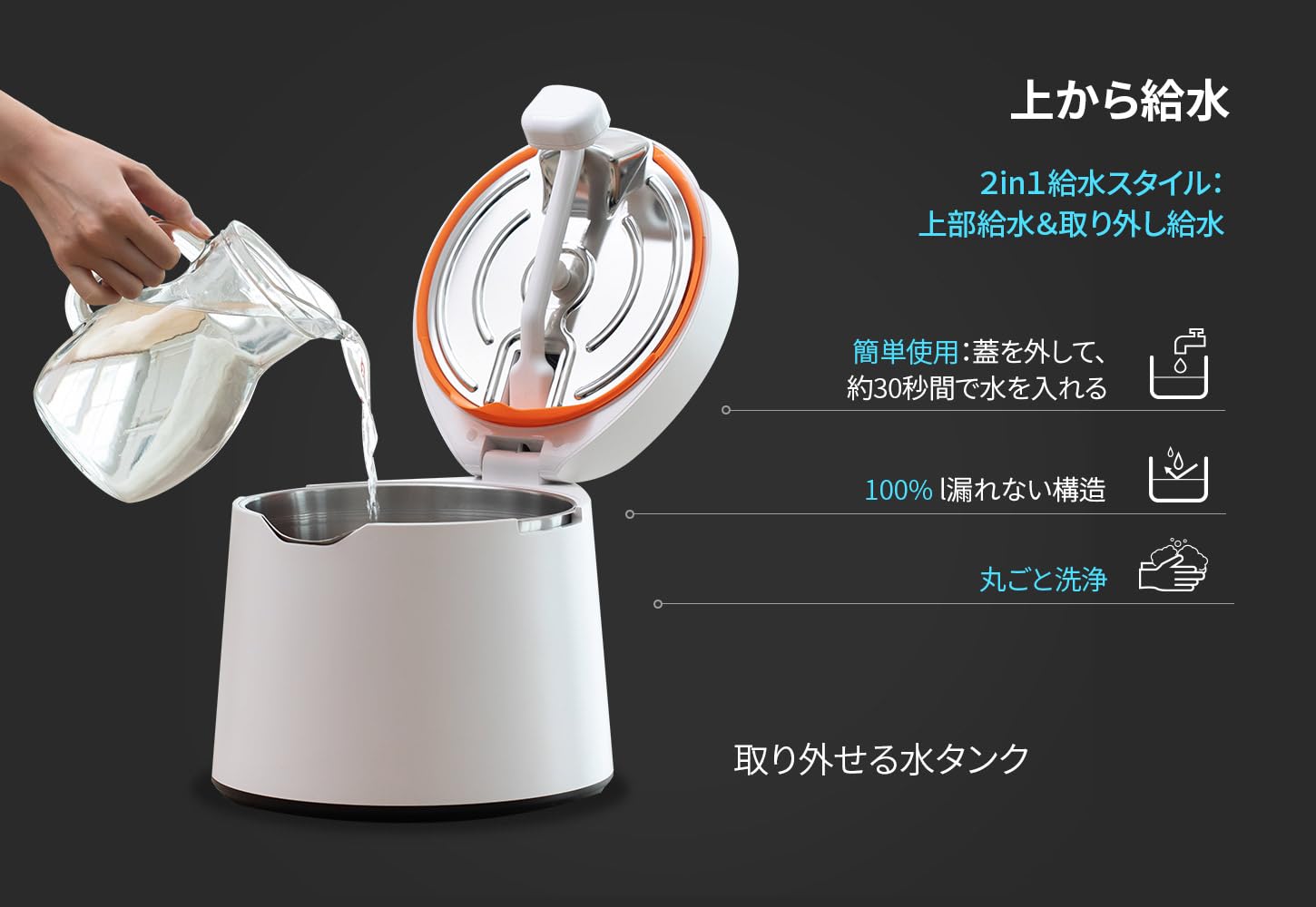 美品‼️CAREPOD ケアーパッド ステンレス 超音波式加湿器 MS031S2 美品