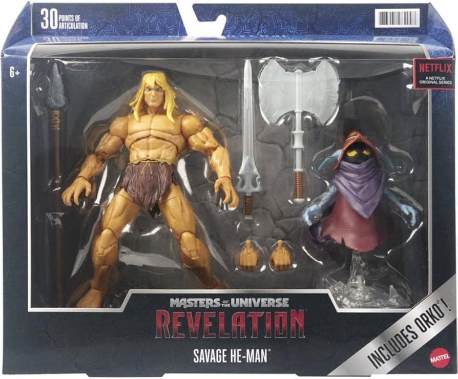 Masters of the Universe Masterverse Revelation Savage He-Man