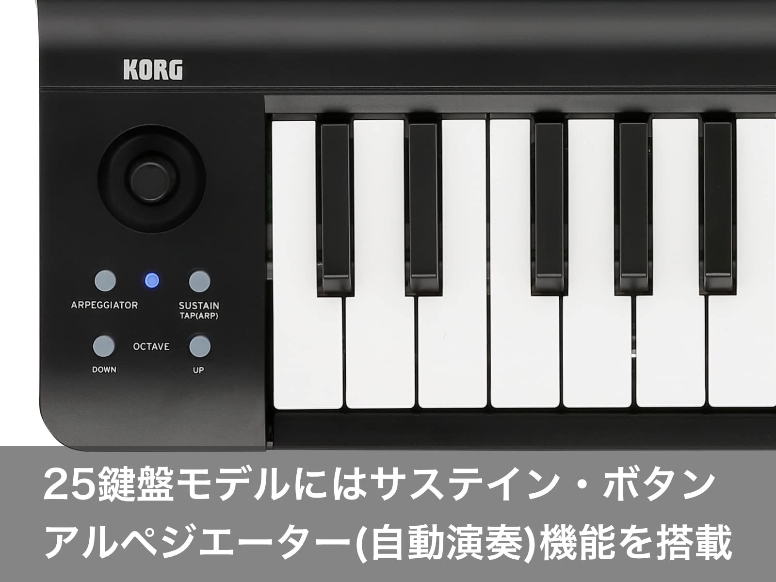 Amazon | KORG(コルグ) MIDIキーボード microKEY2 Air DTM/25鍵盤