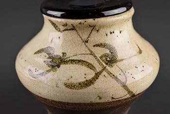 茶道具 尾形乾山造 富士図 黒筒茶碗 極め箱 M R6620 茶道具 尾形乾山造