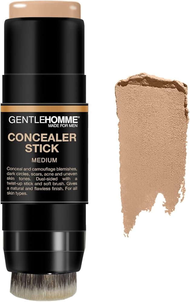 Amazon.com: Concealer Stick with Brush for Men - Eraser Dark