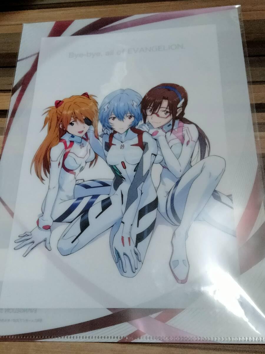 エヴァンゲリオン 美少女写真展 コラボ 限定 クリアファイル レイ
