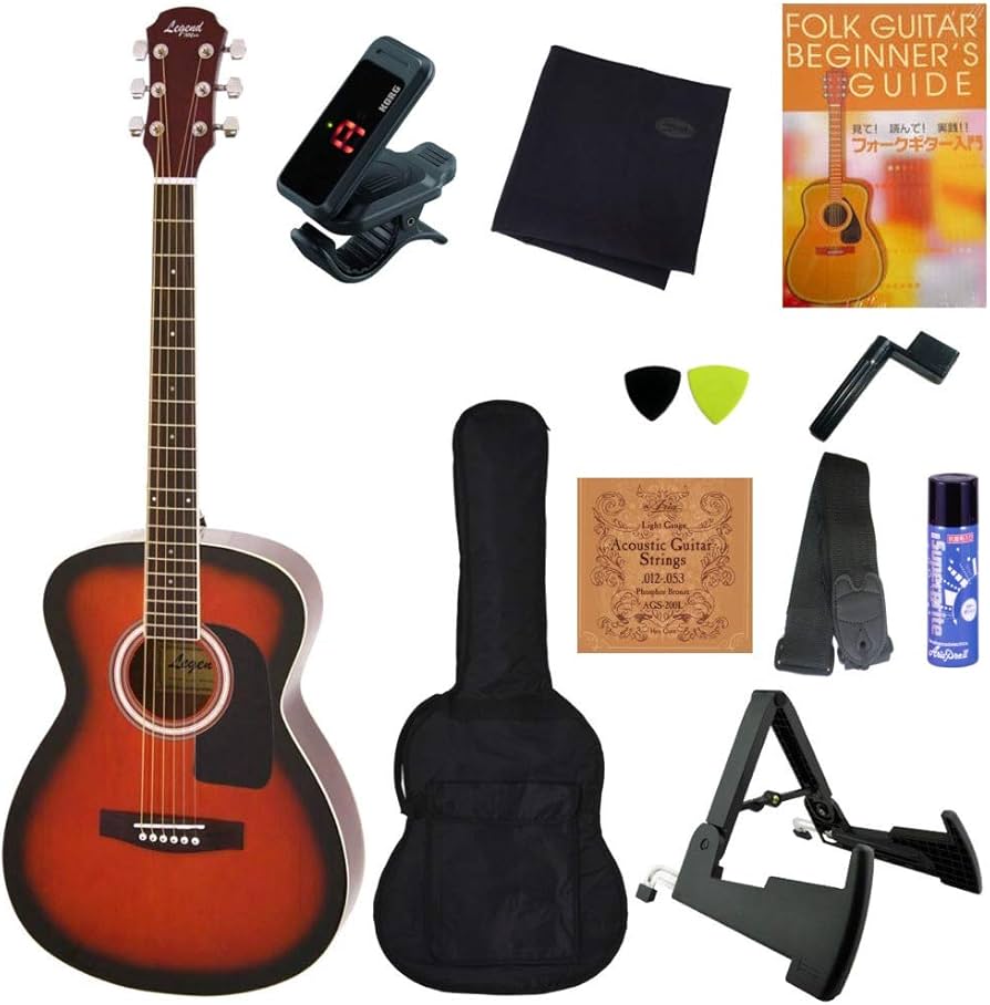 Amazon | 【アコギ完璧11点セット】Legend FG-15 レジェンド by Aria