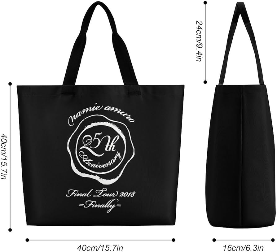 Amazon.co.jp: 安室 奈美恵 トートバッグ 大容量 軽量 プレーン