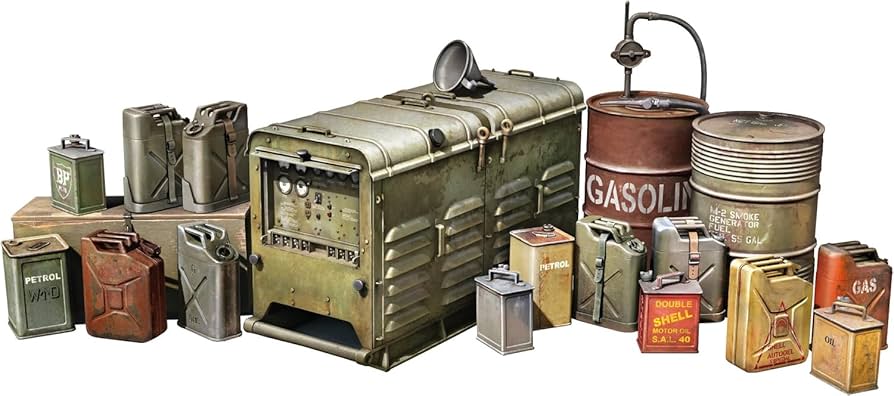 Amazon | ミニアート 1/35 PE-95 発電機 燃料タンク付 プラモデル