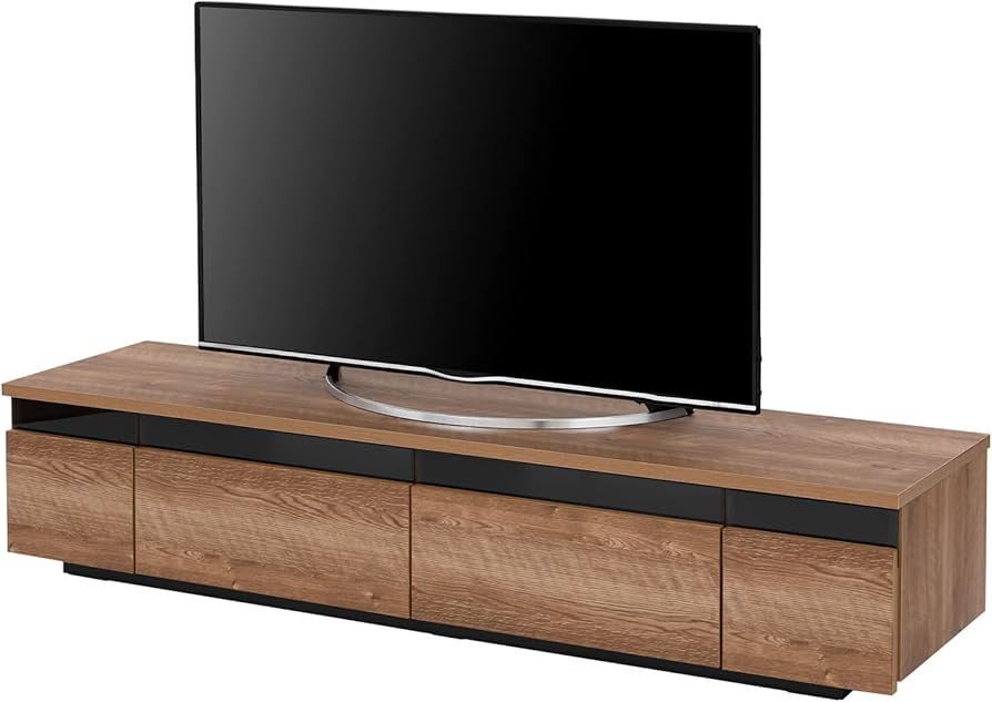 Amazon｜LOWYA ロウヤ テレビ台 170cm 国産 テレビボード オープン