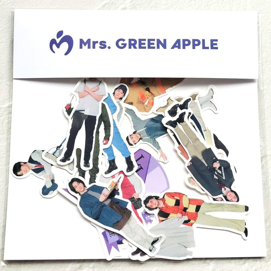 Mrs.GREEN APPLE ライラッククリアファイルアクスタ15種類