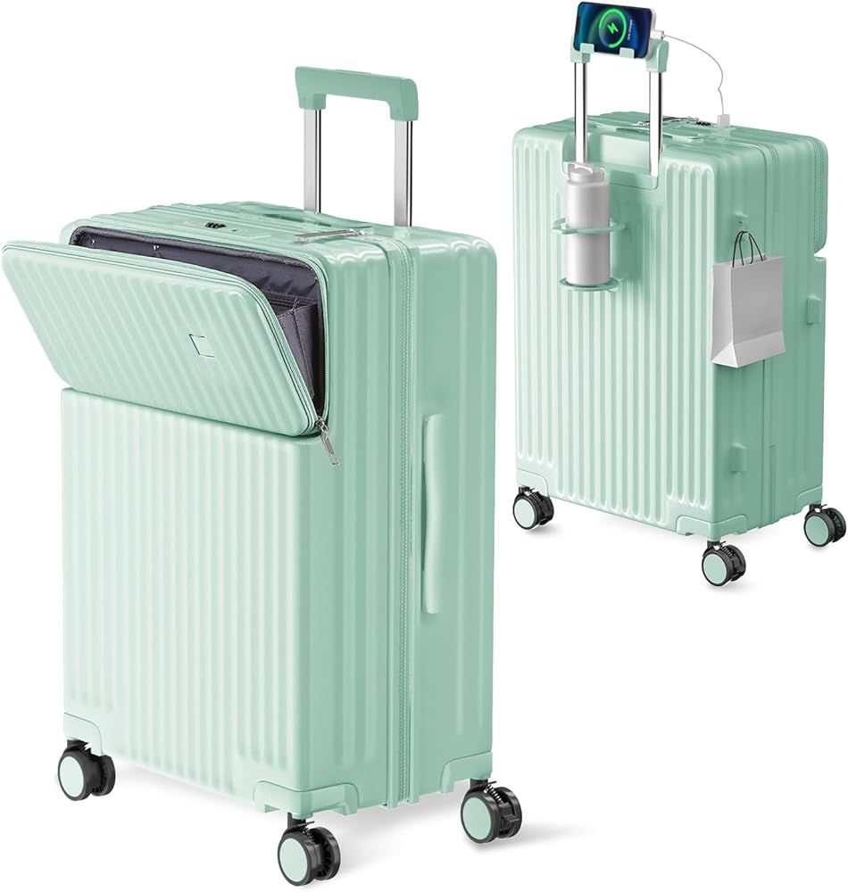 Ashard 】キャリーケース 水色 お買い得品 大容量Lサイズ Ashard