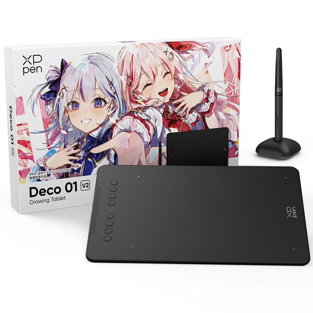 Amazon.co.jp: XPPen ペンタブレット Decoシリーズ 板タブ スマホ対応
