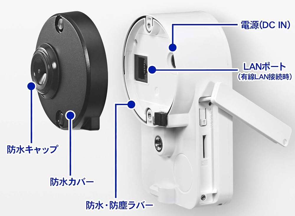 Amazon.co.jp: アイ・オー・データ ネットワークカメラ Qwatch 屋外用