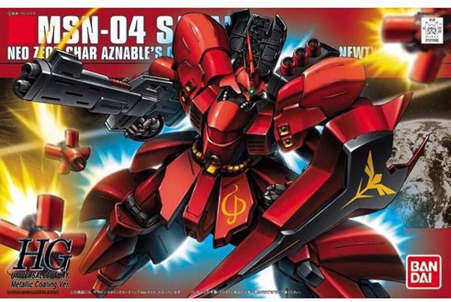 Amazon | HGUC 1/144 MSN-04 サザビー メタリックコーティング