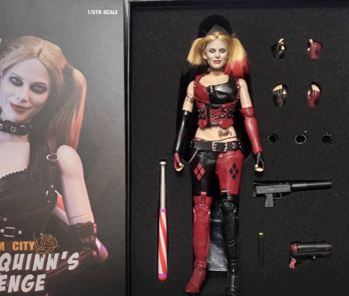 Amazon | 1/6 ハーレイクイン アクションフィギュア スーサイド