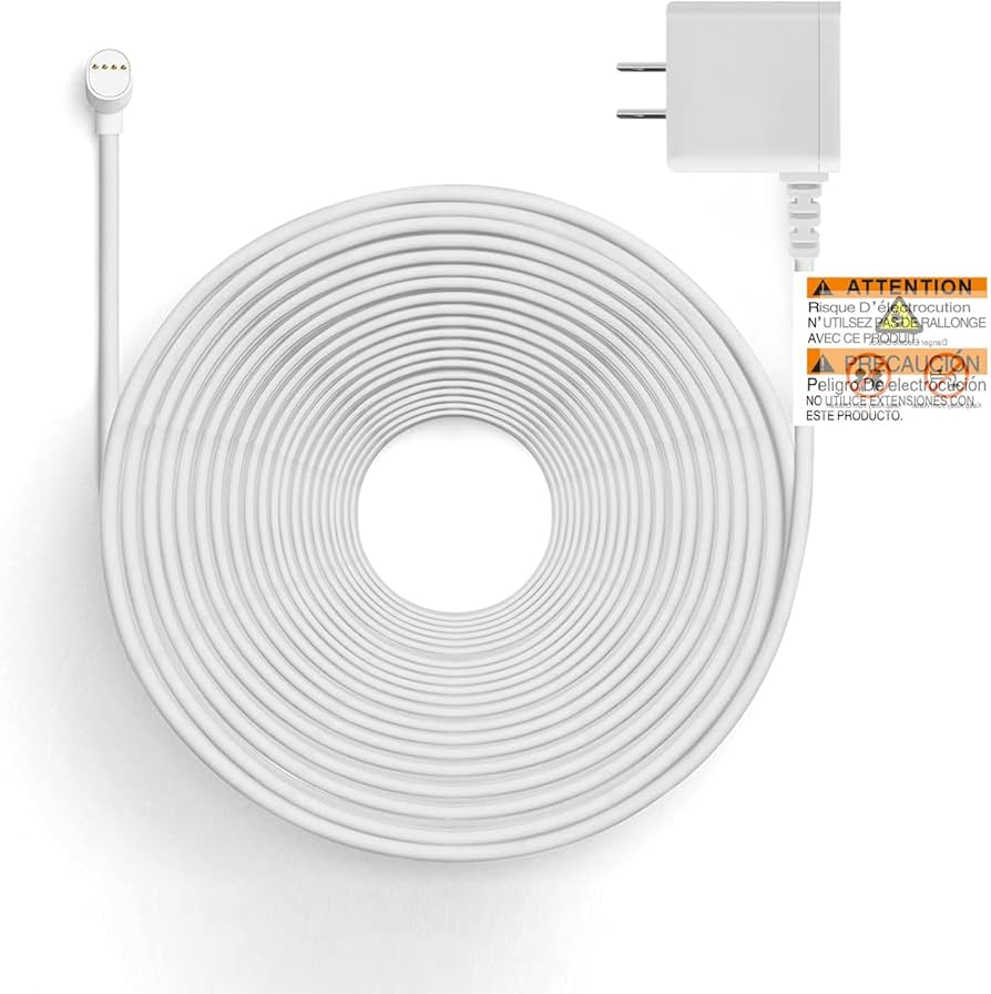 Google Nest Cam 付属品、防塵・防滴ケーブル 10 m Google Nest Cam