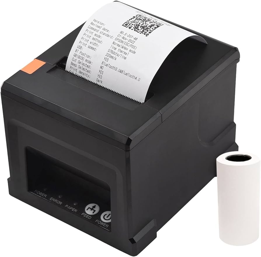 Amazon.co.jp: レシートプリンター,80mm USB+BT レシートプリンター
