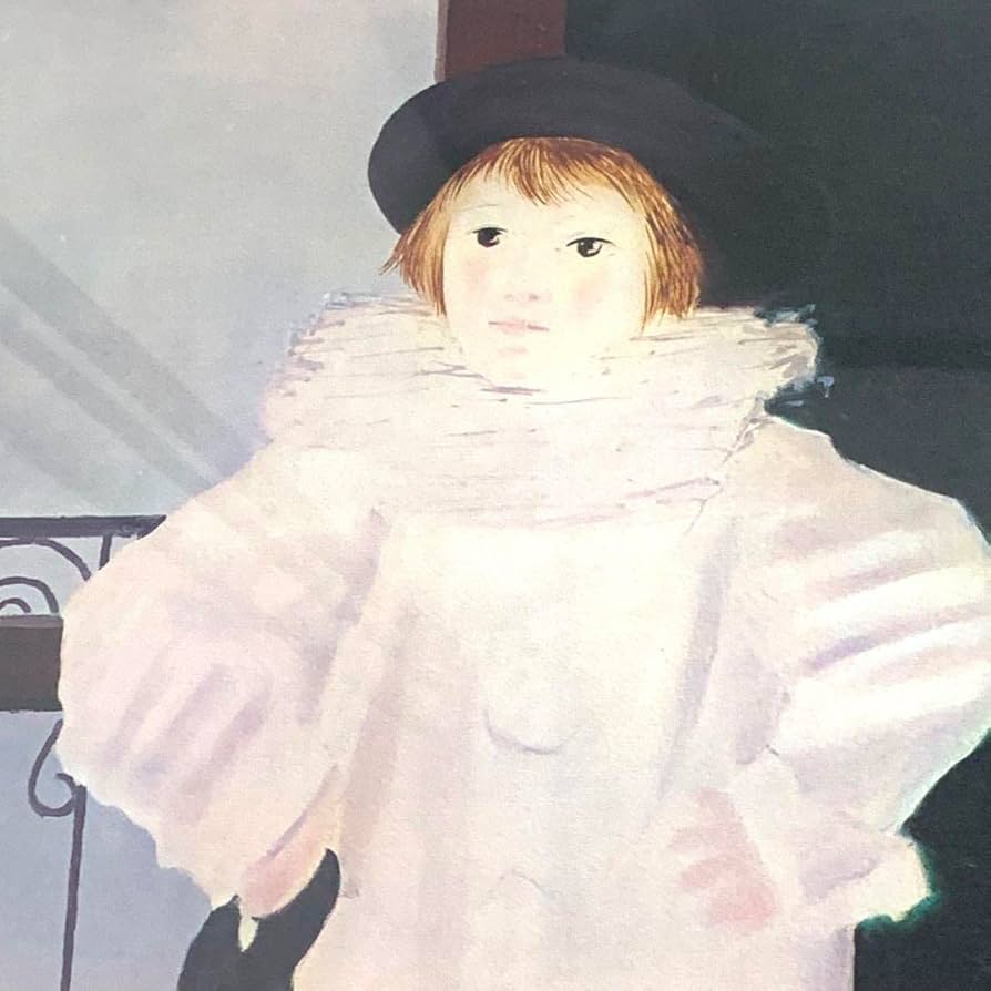 Amazon.co.jp: ピカソ複製画証明書付き世界限定5,000部 ピエロに扮した