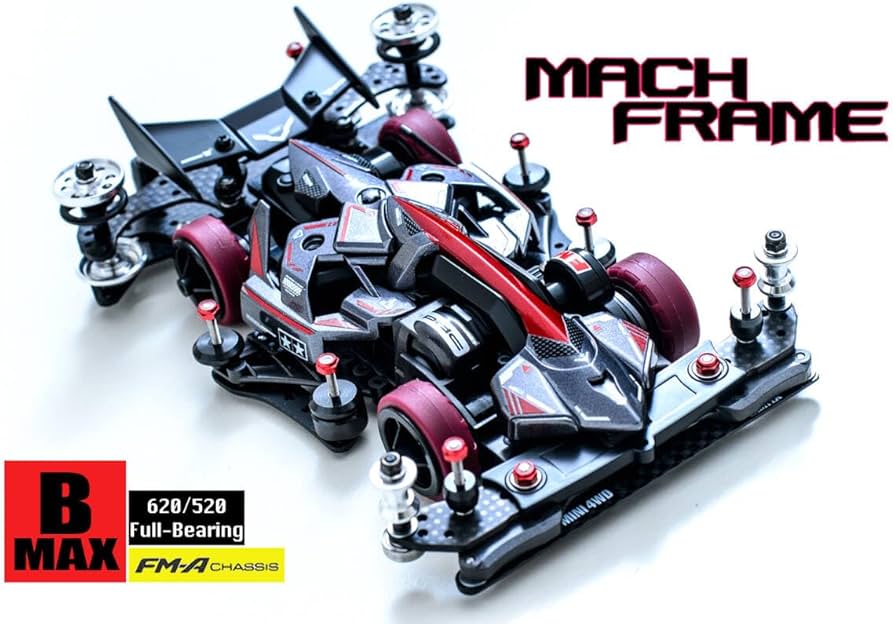 ミニ四駆マッハフレーム完成品