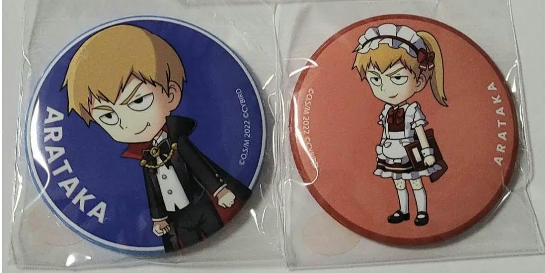 モブサイコ Amazon DVD&Blu-ray購入特典 缶バッジ モブ 霊幻