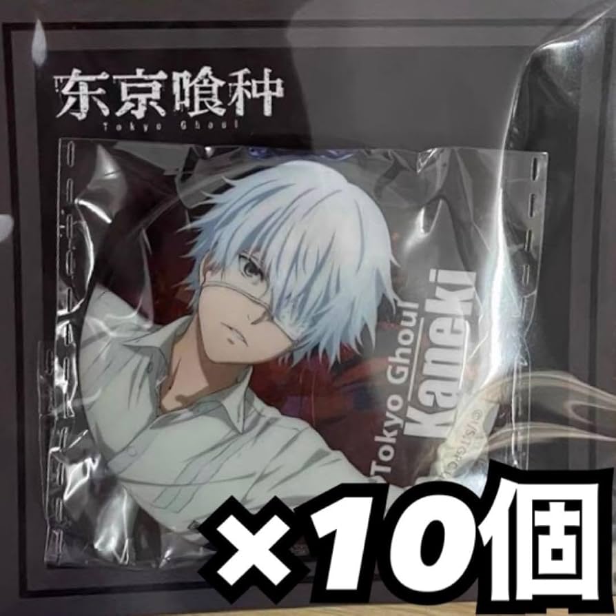 超希少品】東京喰種トーキョーグール 金木研 白カネキ 缶バッジ リゼ