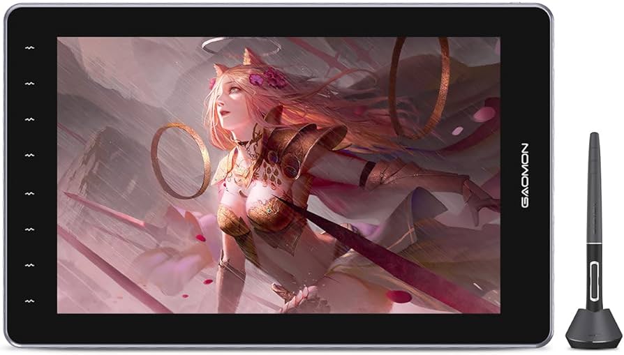 Amazon | GAOMON 液タブ 16インチ 2.5K 120% sRGB 一本線接続可能 フル