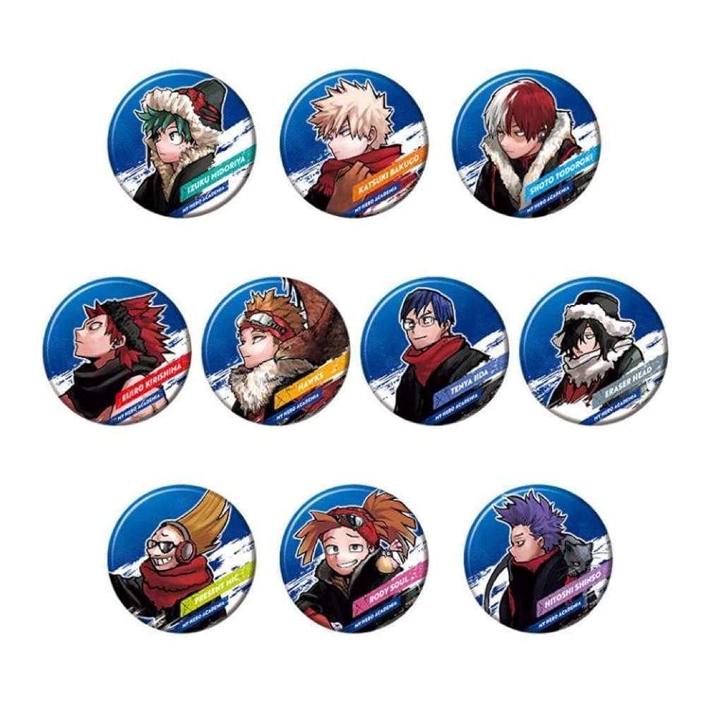 新十傑 缶バッジ ヒロアカ 僕のヒーローアカデミア 轟焦凍 ヒロアカ③
