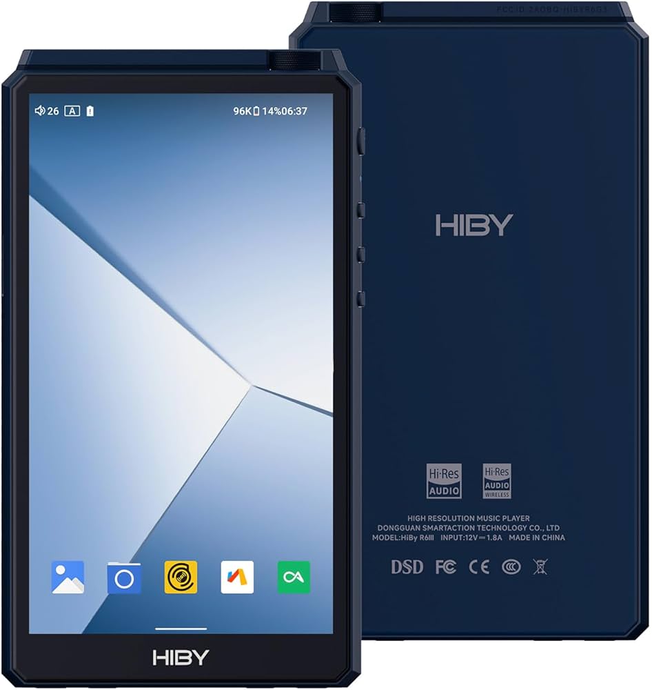 Amazon.com: HiBy R6 gen3 DAP Player Hi Res Audio with Class A&AB