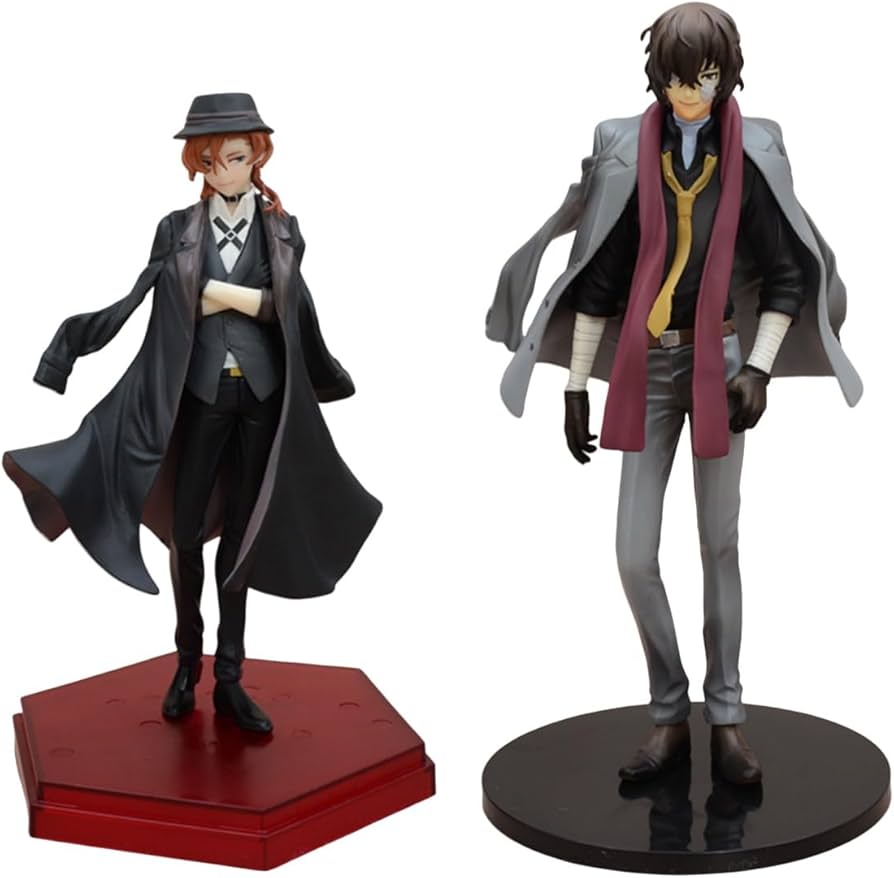 中原中也 太宰治 フィギュアセット 文スト 太宰治 中原中也 フィギュア