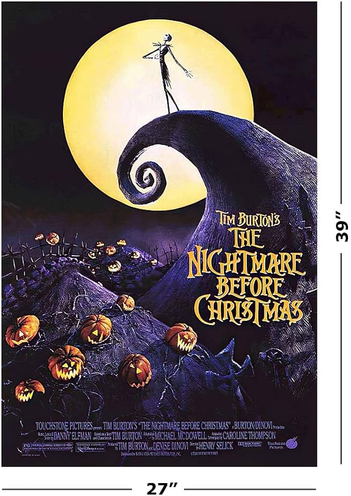 Amazon.co.jp: ナイトメアー・ビフォア・クリスマス - 映画ポスター