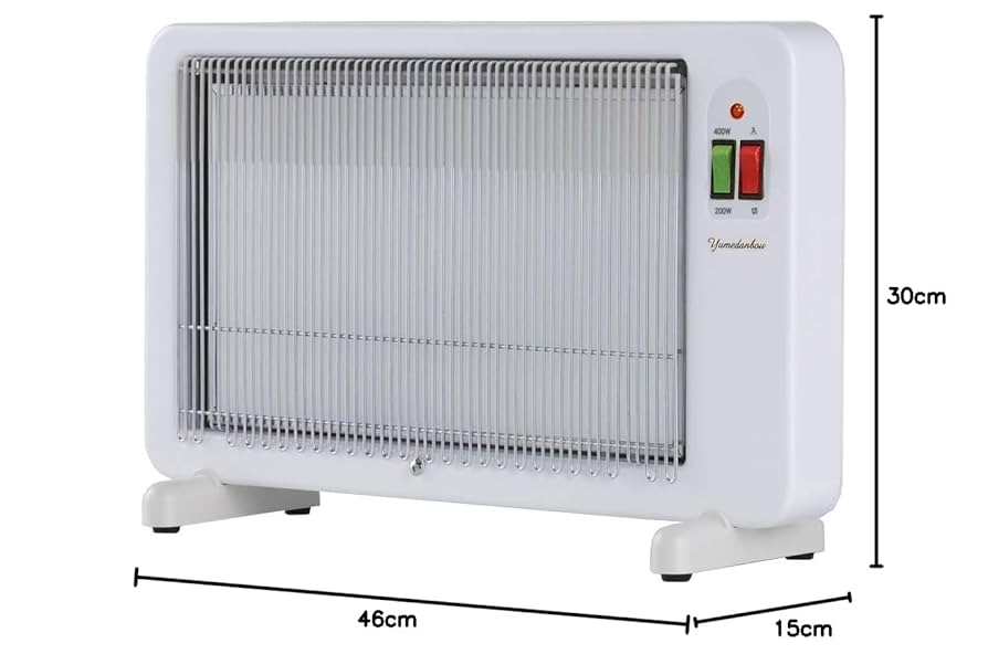 極美品】遠赤外線パネルヒーター 夢暖望 900型 YUME900-R18 Amazon