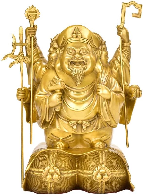 悲母観音 高さ約62センチ 狩野芳崖 鉄製 やや傷あり 菩薩 絵