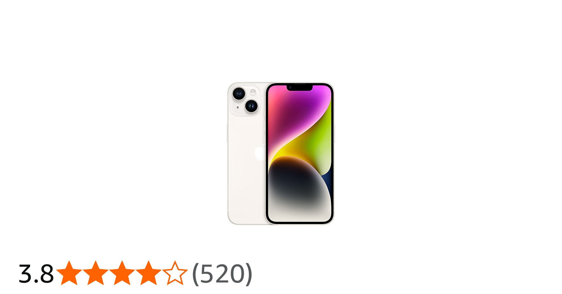 Amazon | 【整備済み品】 Apple iPhone 14 256GB スターライト SIM