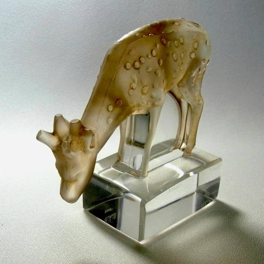 Amazon.co.jp: R. Lalique ルネ・ラリック 彫像 Daim 鹿 : ホーム