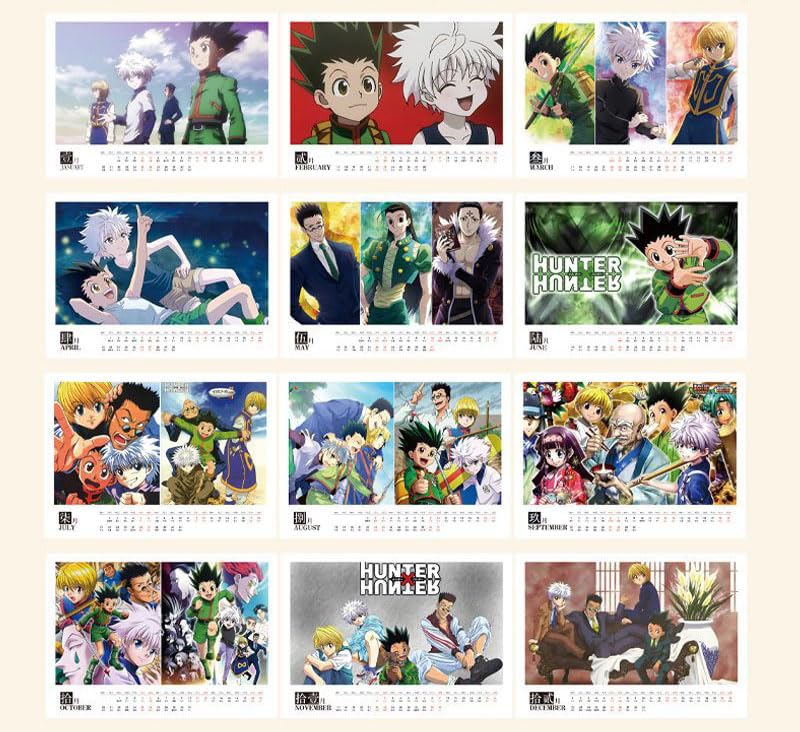 HUNTER × HUNTER 2003 カレンダー HUNTER×HUNTER カレンダー 2003年