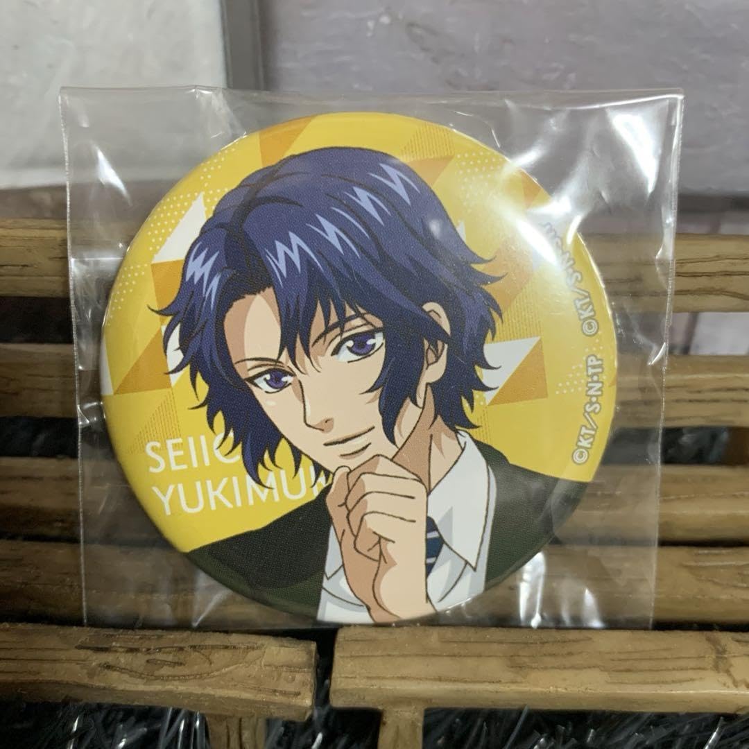 テニスの王子様 幸村精市 缶バッジ グリッター テニプリ テニフェス