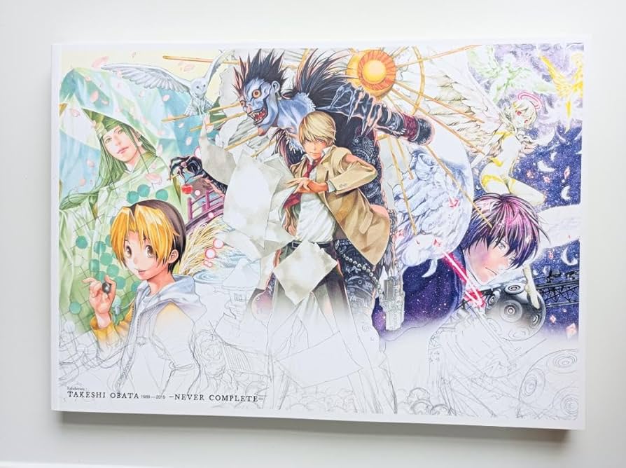 小畑健展 図録 Amazon.co.jp: 小畑健展 NEVER COMPLETE 展覧会限定 図録