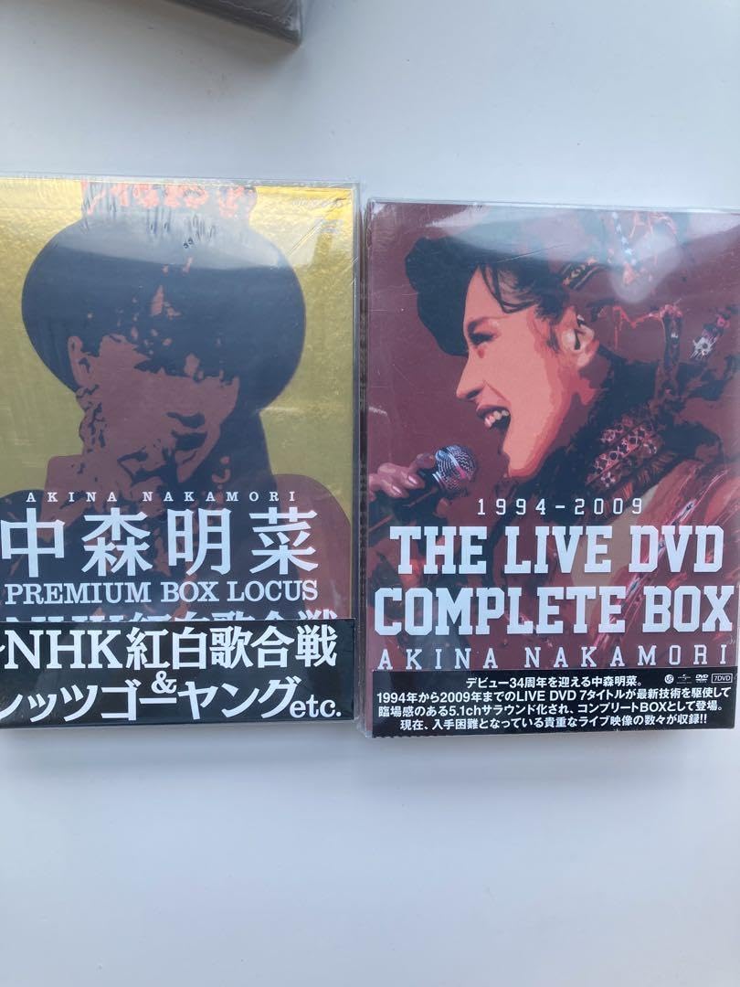 中森明菜 NHK紅白歌合戦/ザ・ベストテン 夜のヒットスタジオ DVD 中森