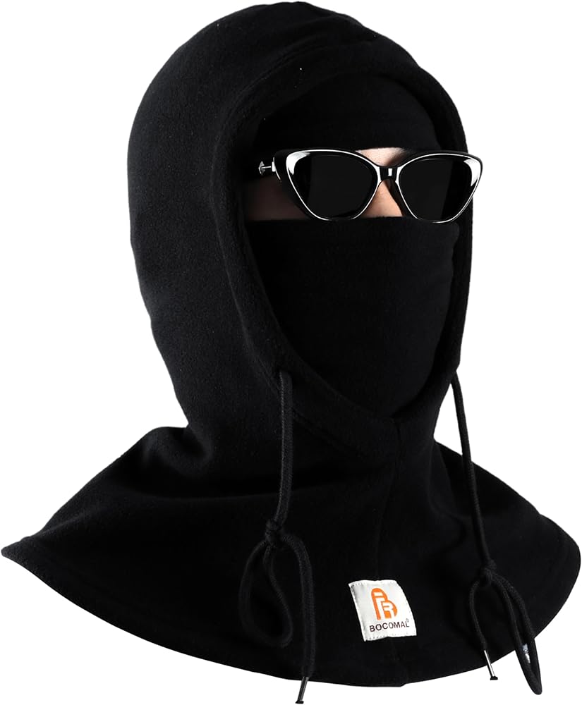 BOCOMAL FR Face Mask+Fleece Balaclava Neck Hood Arc Rated Flame