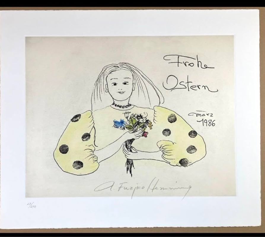 フジ子ヘミング 真作・直筆サイン入り