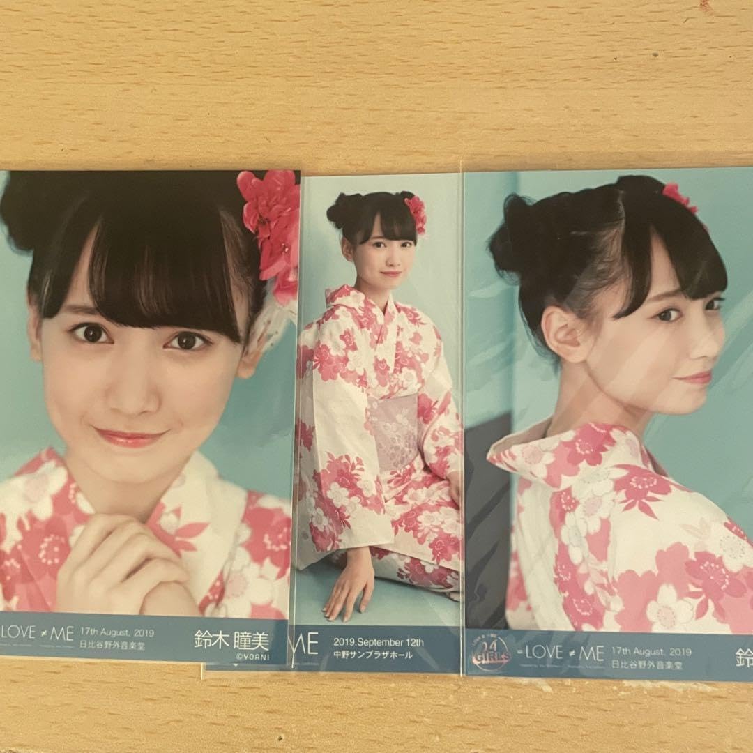 LOVE イコラブ生写真中野サンプラザ抽選会直筆佐々木舞香浴衣