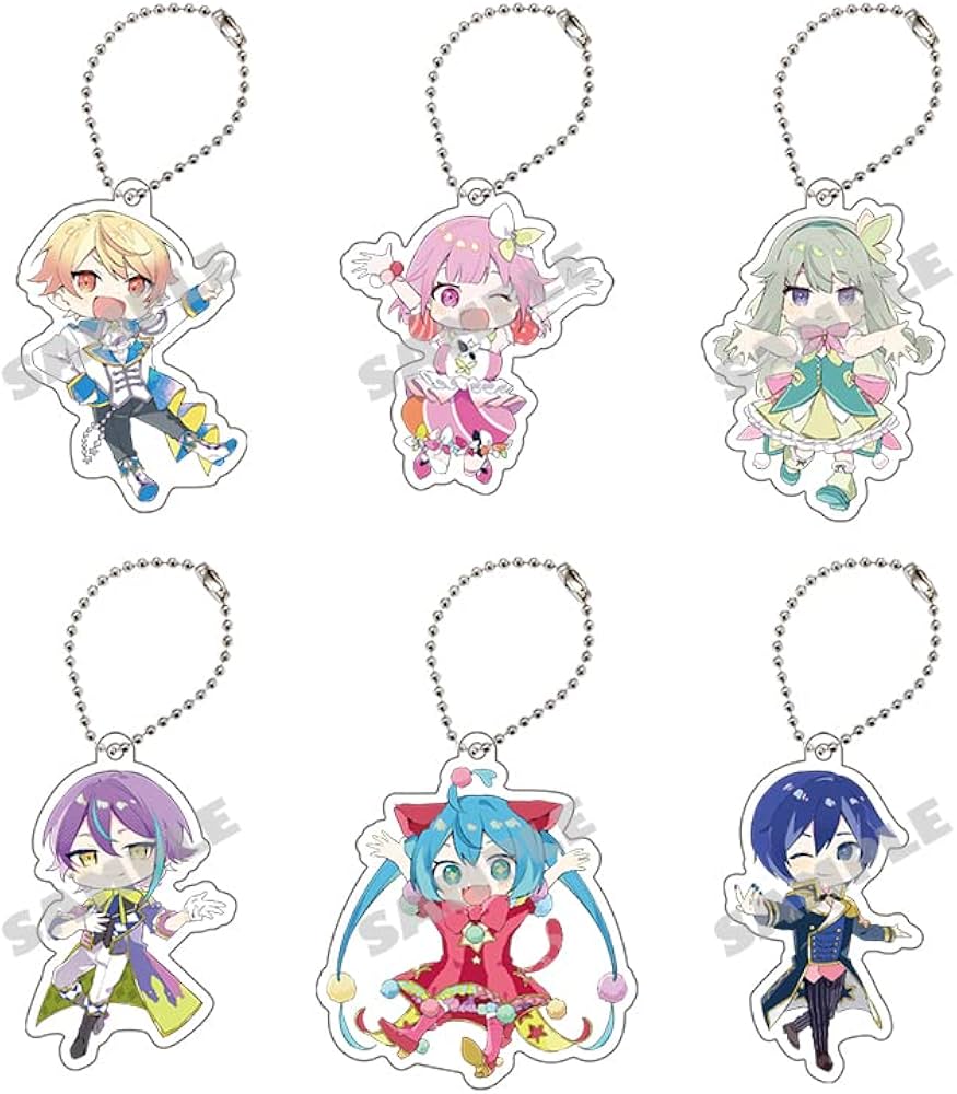 プロセカ ポカリ キャンペーン当選品 アクリルキーホルダー アクリル