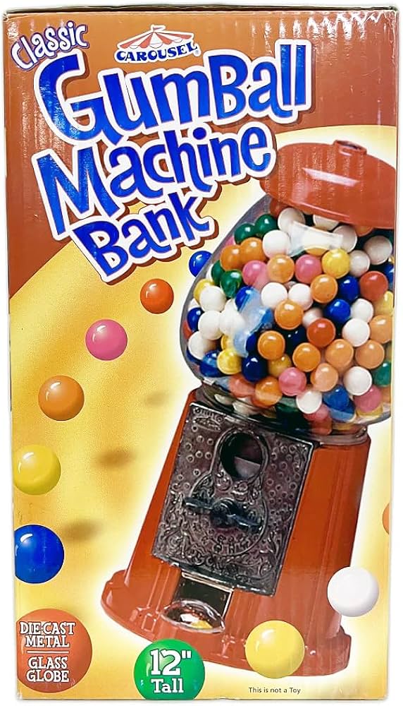 Amazon.co.jp: フォード社製キャローセル・ジュニアガムボールマシーン
