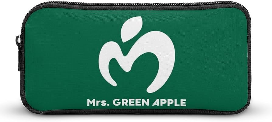 Amazon.co.jp: ミセス・グリーン・アップル ペンケース 文房具 収納 ふ