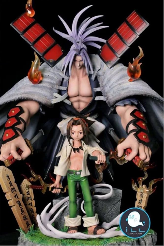 新品即納SHAMAN KING 麻倉葉 阿弥陀丸 フィギュア ワンダースタチュー