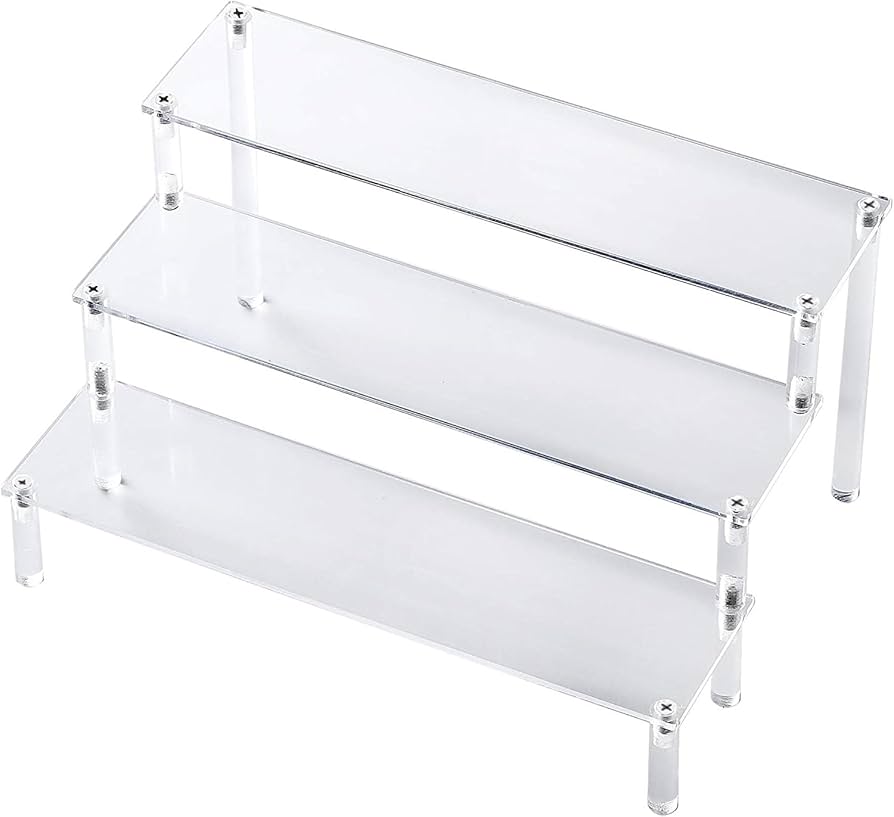 Amazon.co.jp: SIYINGSAERY ディスプレイスタンド ひな壇 3段