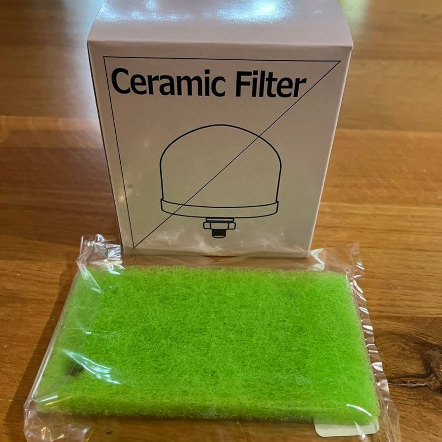 クラブエコウォーター セラミックフィルターとゼオライトフィルター