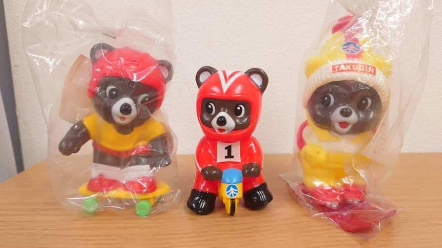 たくぎん たくちゃん ソフビ貯金箱 5個 拓銀 Amazon.co.jp: ソフビ貯金箱