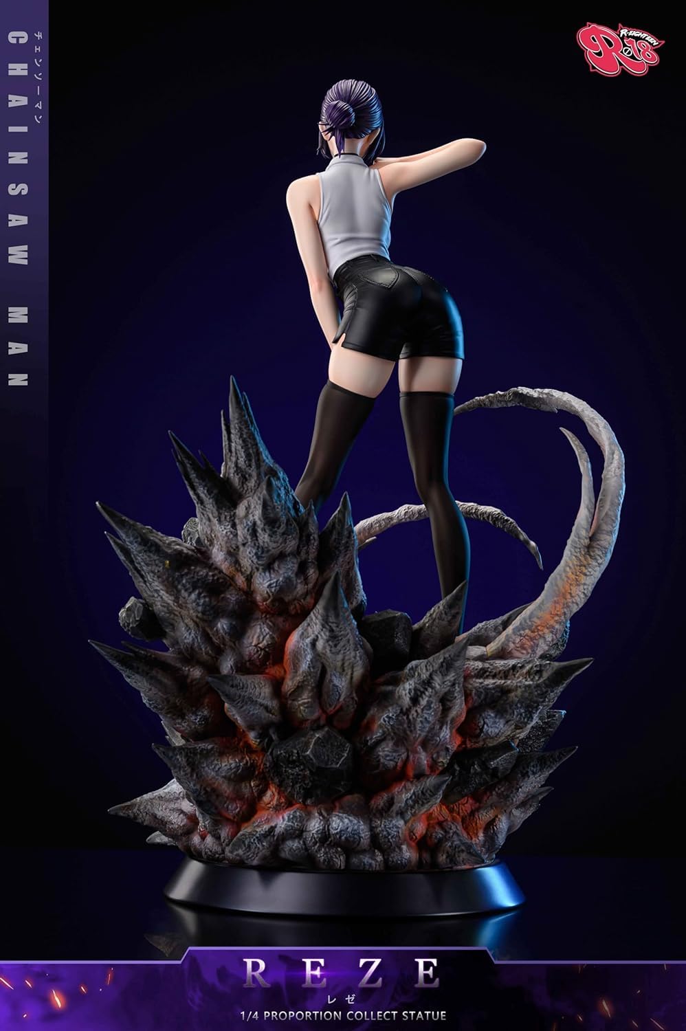 チェンソーマン レゼ 1/4スケール 塗装済み完成品ガレージキット