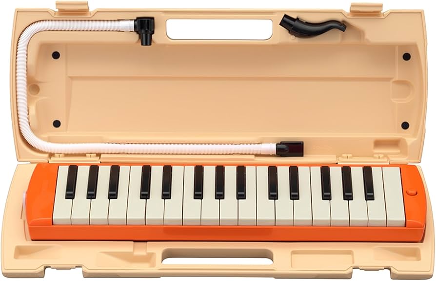 Amazon.co.jp: ヤマハ YAMAHA ピアニカ 鍵盤ハーモニカ 32鍵 オレンジ