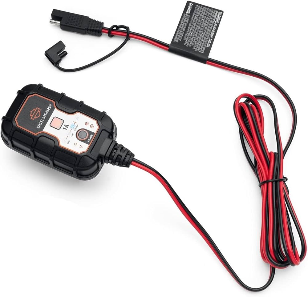 HARLEY-DAVIDSON 1 Amp Battery Charger Dual-Mode Battery Charger
