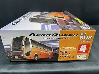 Amazon | 1/32 三菱ふそう エアロクイーン スーパーハイデッカ NO.4